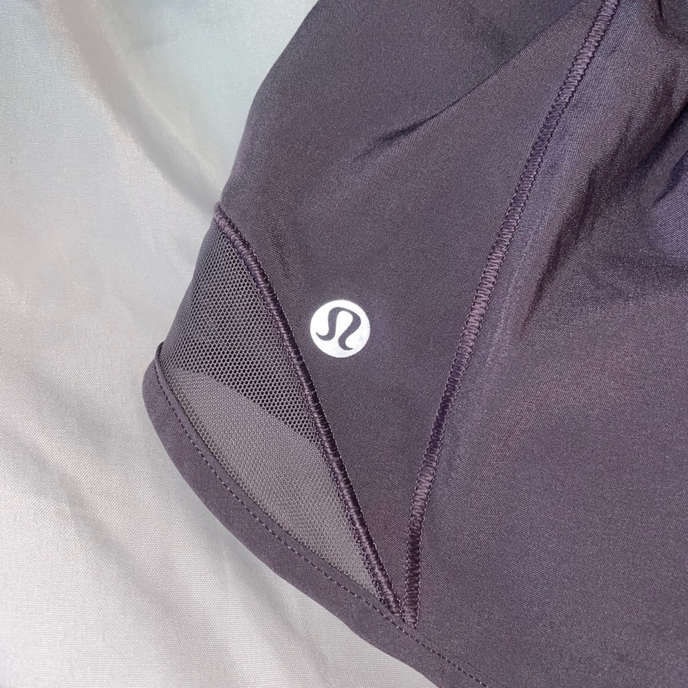 Rare Lululemon shorts - color code is W7ARKRD40119L!!! Size 4 Regular.